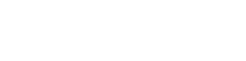 White Gemini Logo On Avante Automation Technology Partners Banner